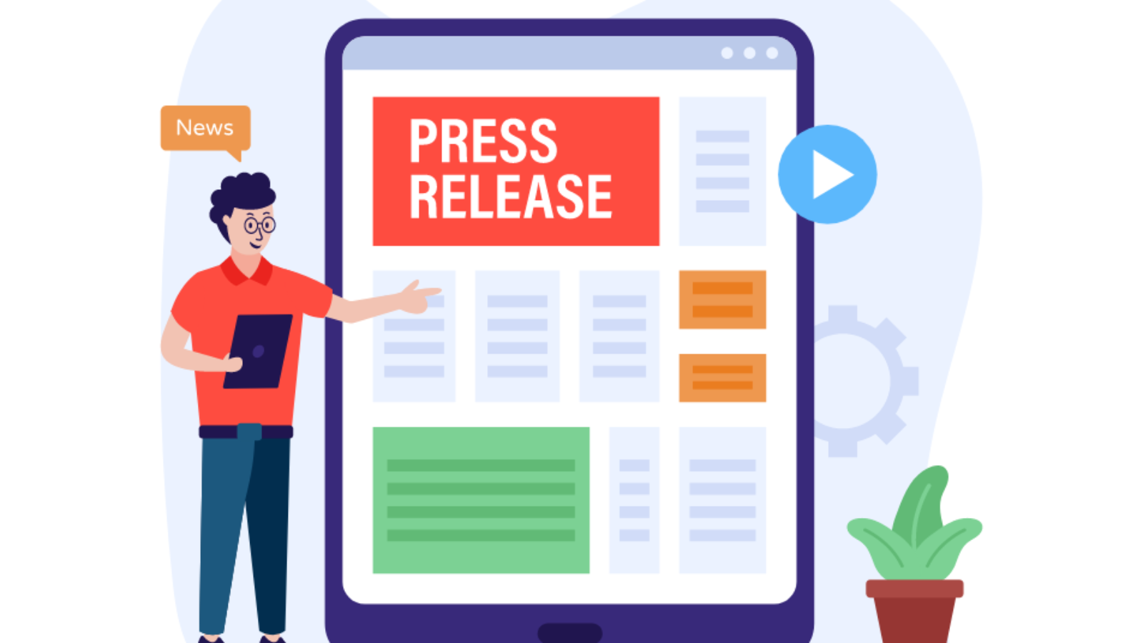 google press release